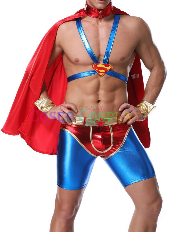 9301 Sexy Superman Cosplay Costume For Halloween